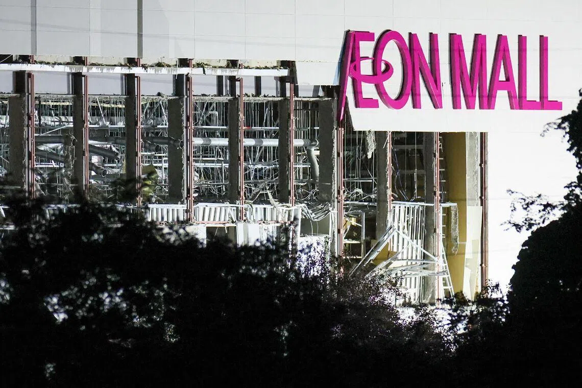 Japan’s destroyed Aeon mall had just reopened for ‘fresh start’ a decade after deadly quake