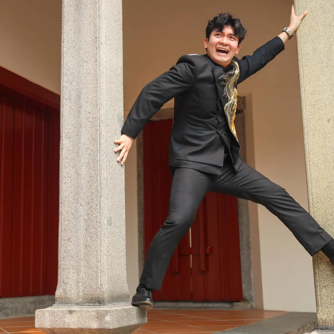 Chinese-Irish comedy creator, actor and film-maker Steven He will give a talk to students at ITE College Central on Oct 9.