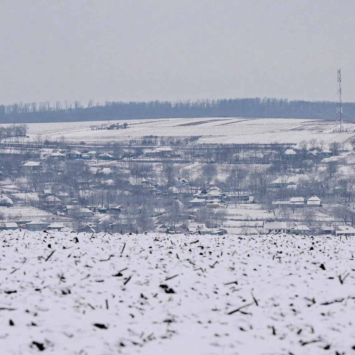 Disruptions in neighbouring Ukraine’s grid led to a voltage drop on one of the power lines into Moldova (above).