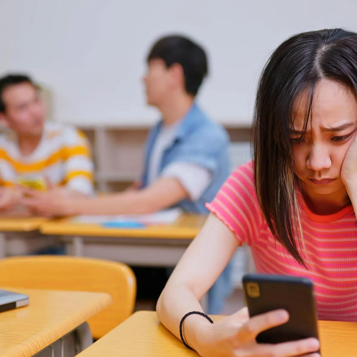 Young people interviewed by The Straits Times say they have experienced fears of being judged by other people and a lack of a sense of belonging in school.