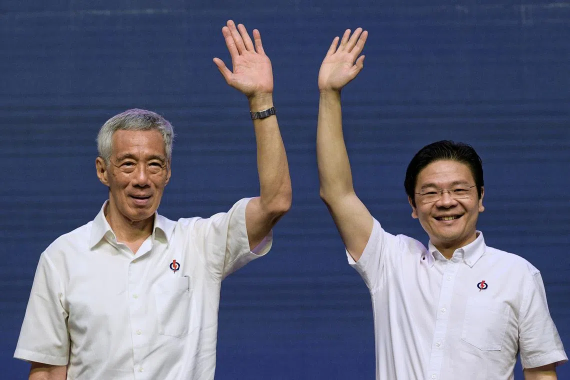 Political observers expect SM Lee Hsien Loong to step down from the party’s top post of secretary-general, setting the stage for PM Lawrence Wong to become party leader.