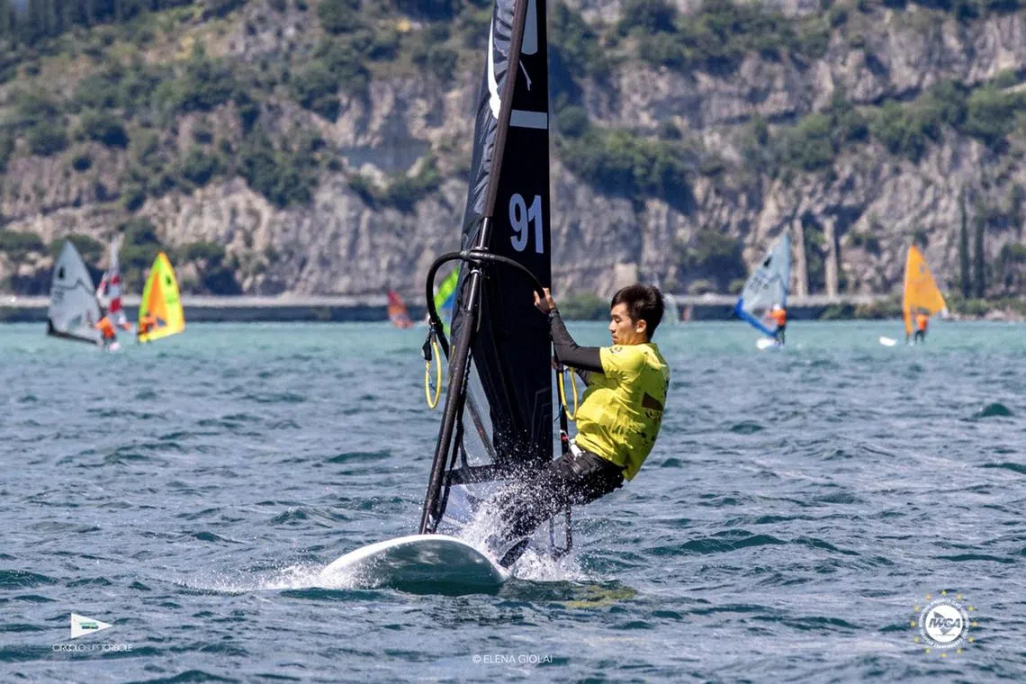 Reynold Chan finished second in the lightweight category at the European Windsurfer Championships from June 11 to 16 2024.