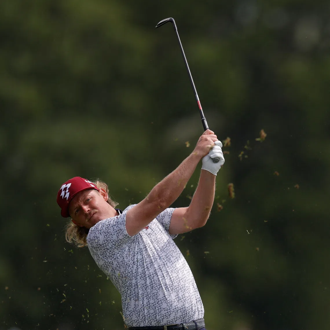 Golf - LIV Golf - Britain - JCB Golf & Country Club, Rocester, Britain - July 26, 2025 Ripper GC's Cameron Smith in action during the second round Action Images via Reuters/Andrew Couldridge