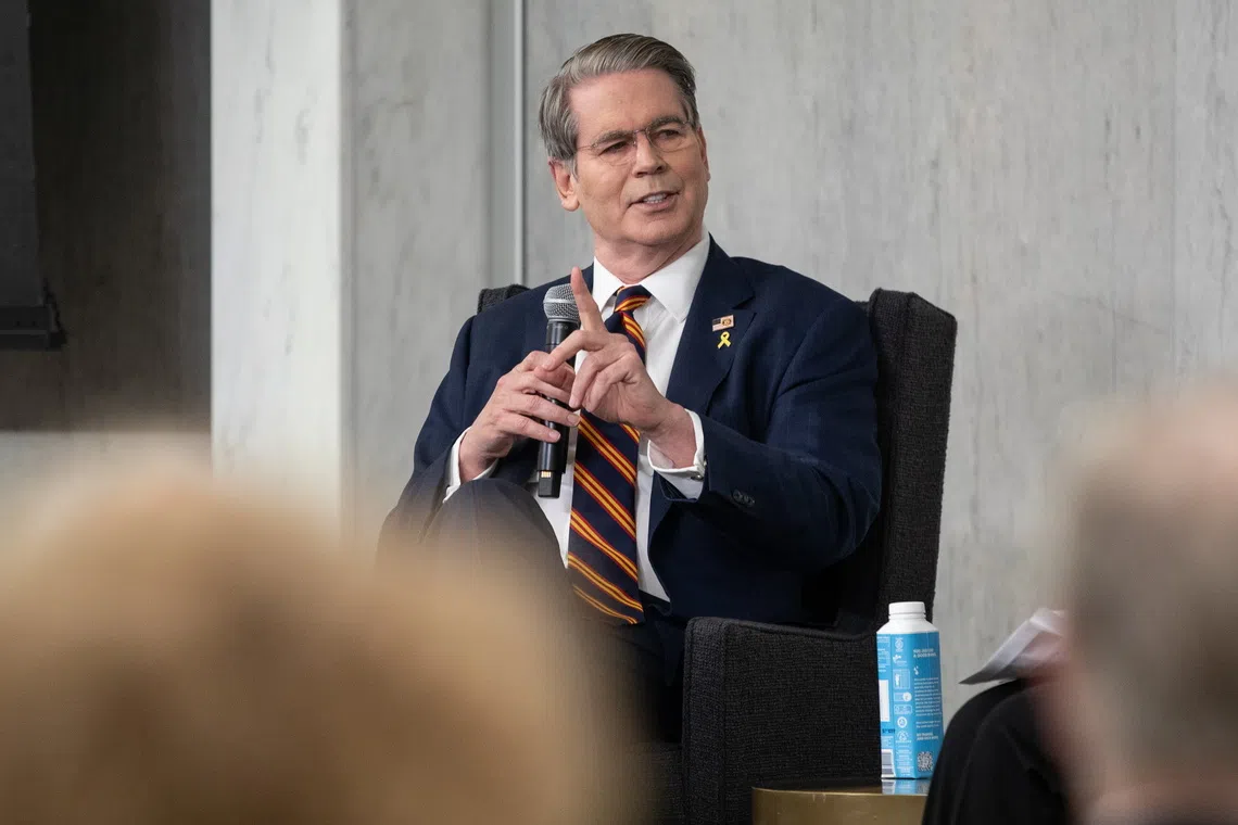 US Treasury Secretary Scott Bessent said there were substantial communications between the two sides over the weekend.