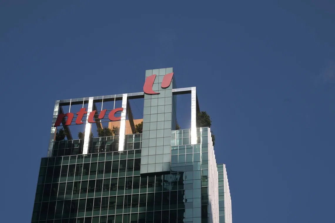 ST20240722_202406400985 pixgenerics/ Azmi Athni//

Generic of NTUC Centre facade on July 22.

Tags: NTUC; CBD; Business; union; Singapore

ST PHOTO: AZMI ATHNI