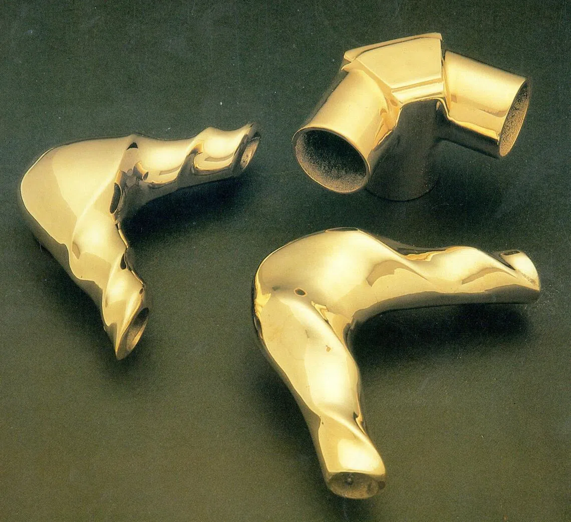 Cellini casts sculptural shapes in furniture.