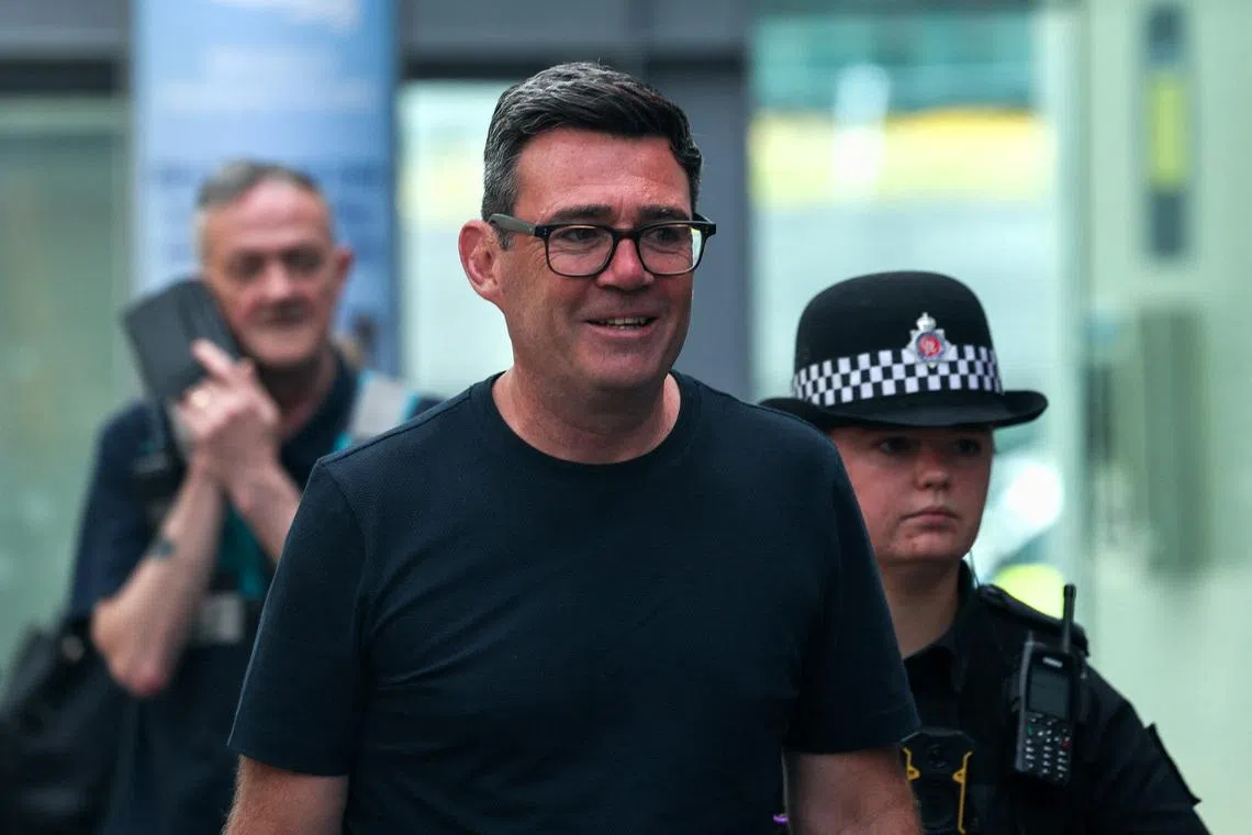 Trump describes 'extremely liberal' Burnham as 'mayor of a town'