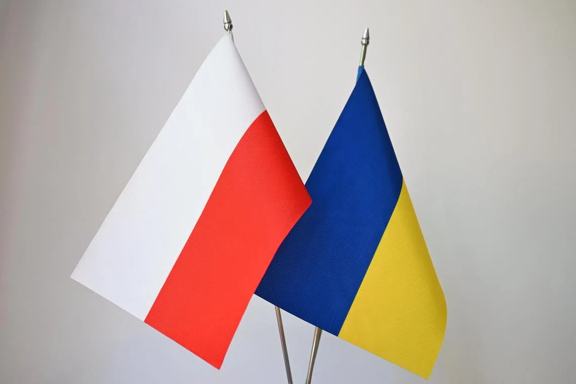 Warsaw says its role as a hub for supplies to Ukraine, to defend itself against Russia's invasion, has made it a target for spies working for Russia, as well as for acts of sabotage. 