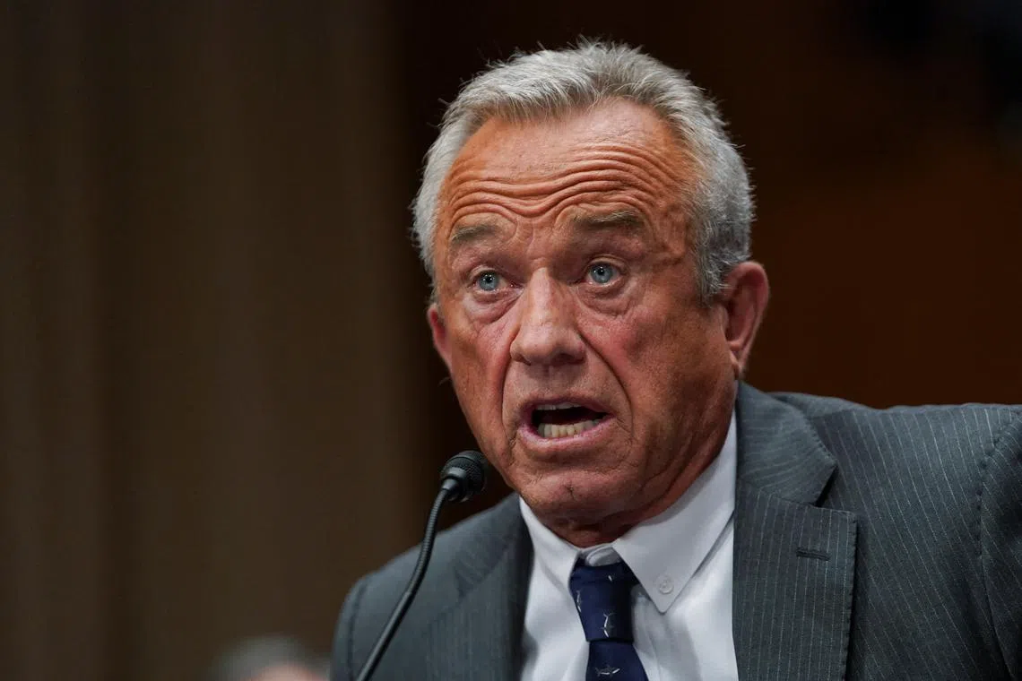 Mr Robert F. Kennedy Jr. claimed Texas doctors had seen “very, very good results", by treating measles cases with a steroid, budesonide; an antibiotic called clarithromycin; and cod liver oil, which he said had high levels of vitamin A and vitamin D.