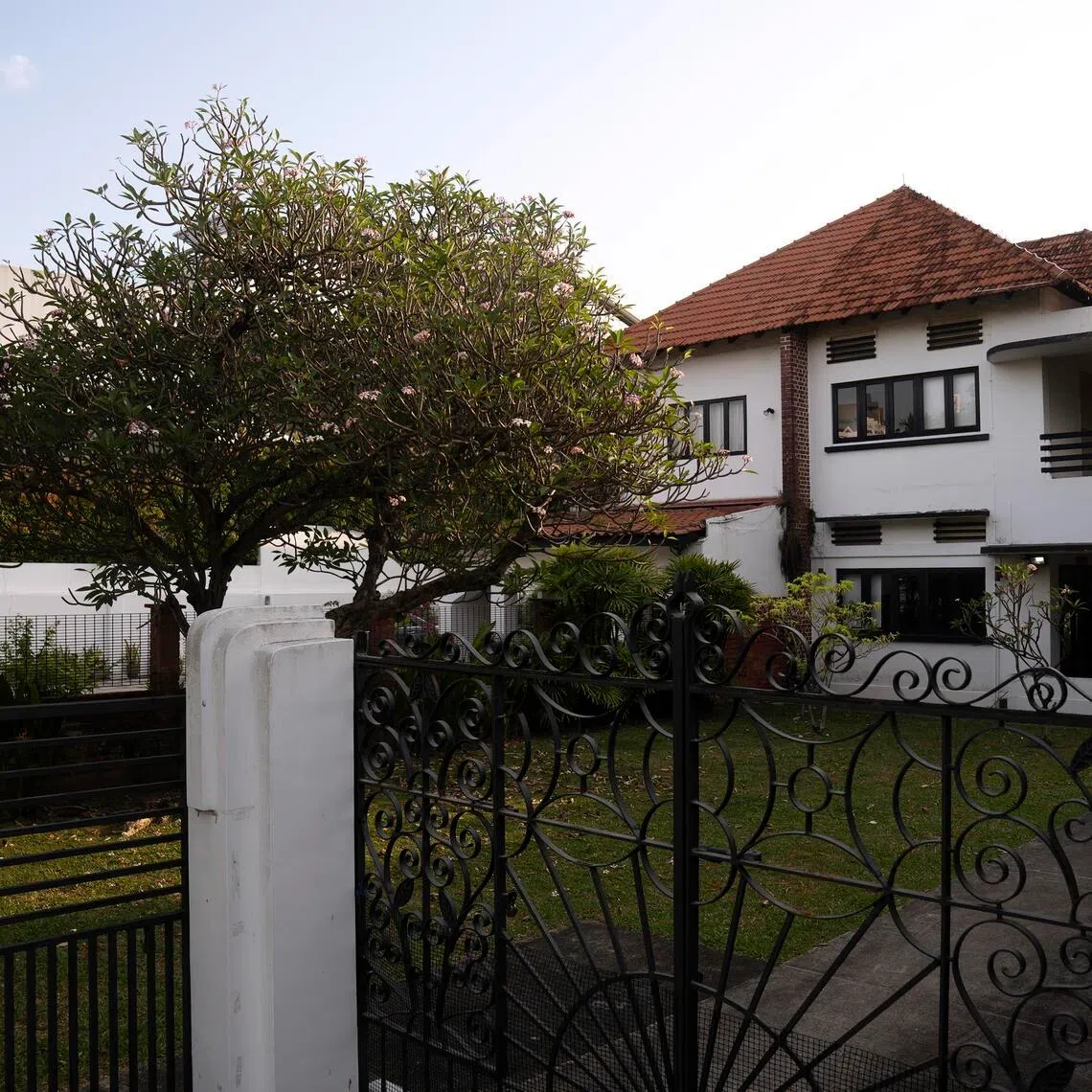 Public business filings showed that Blessed Trust's chief executive officer shared a Singapore villa with a Chinese entrepreneur whose corporate office was placed on the US blacklist.