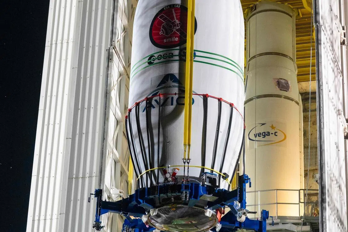 straitstimes.com - EU-China spacecraft takes off on mission to probe solar winds
