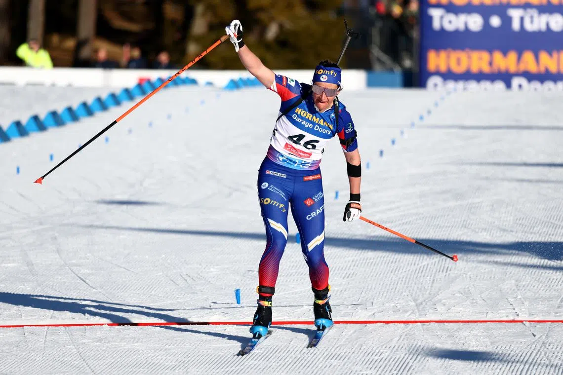Biathlon-France's Simon storms to gold in women's 15km individual race ...
