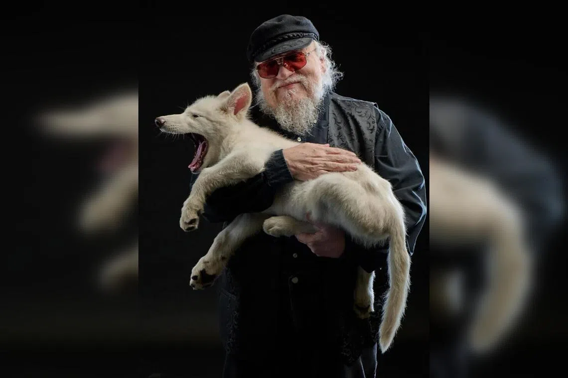 American author George R.R. Martin looks forward to future news of de-extinction with the help of genetic engineering.