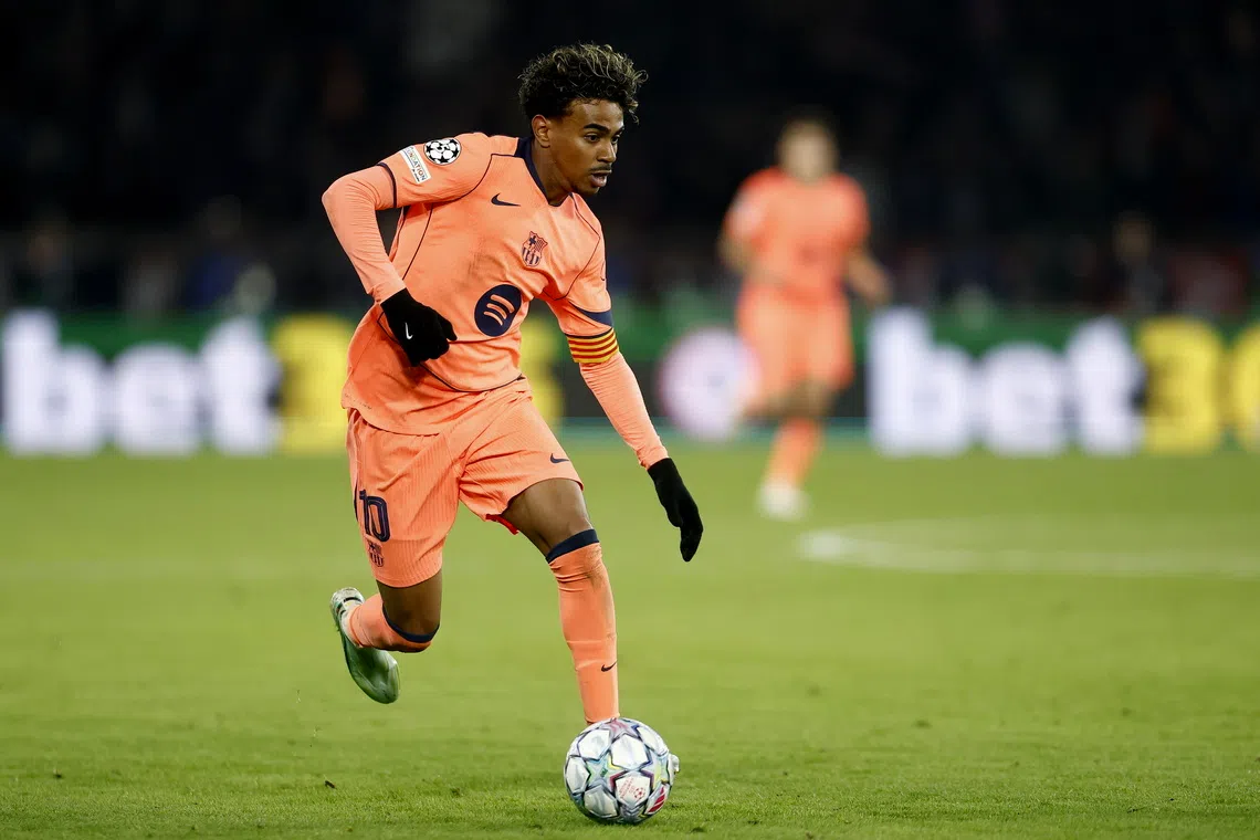 Barcelona’s Lamine Yamal will be one to watch in the Clasico.