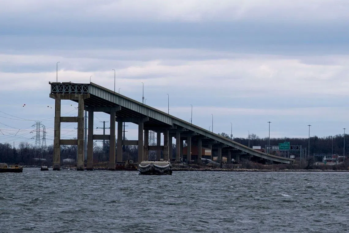 On March 26, 2024, the Singapore-flagged M/V Dali lost power and plowed into a support column of the Francis Scott Key Bridge, causing it. 