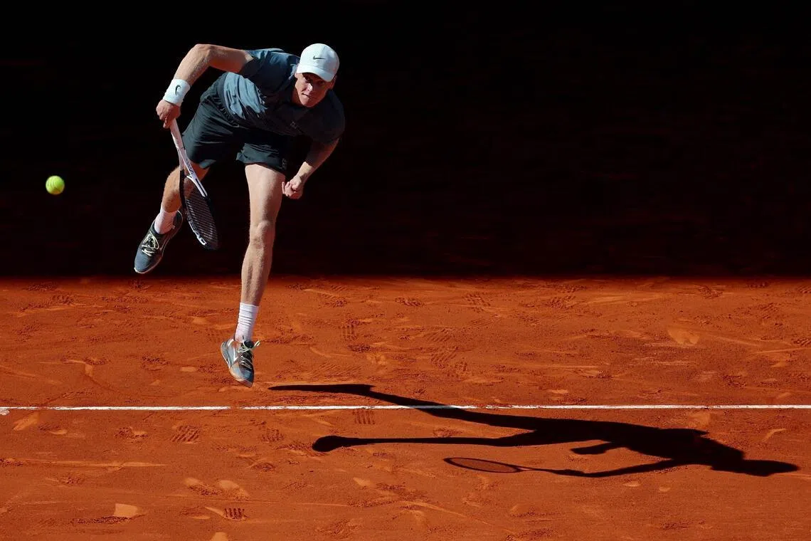 Italy's Jannik Sinner has served up some astonishing tennis in the past few months. 