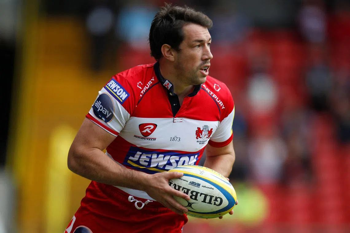 Tom Voyce turned out nine times for England between 2001 and 2006, and retired in 2013.
