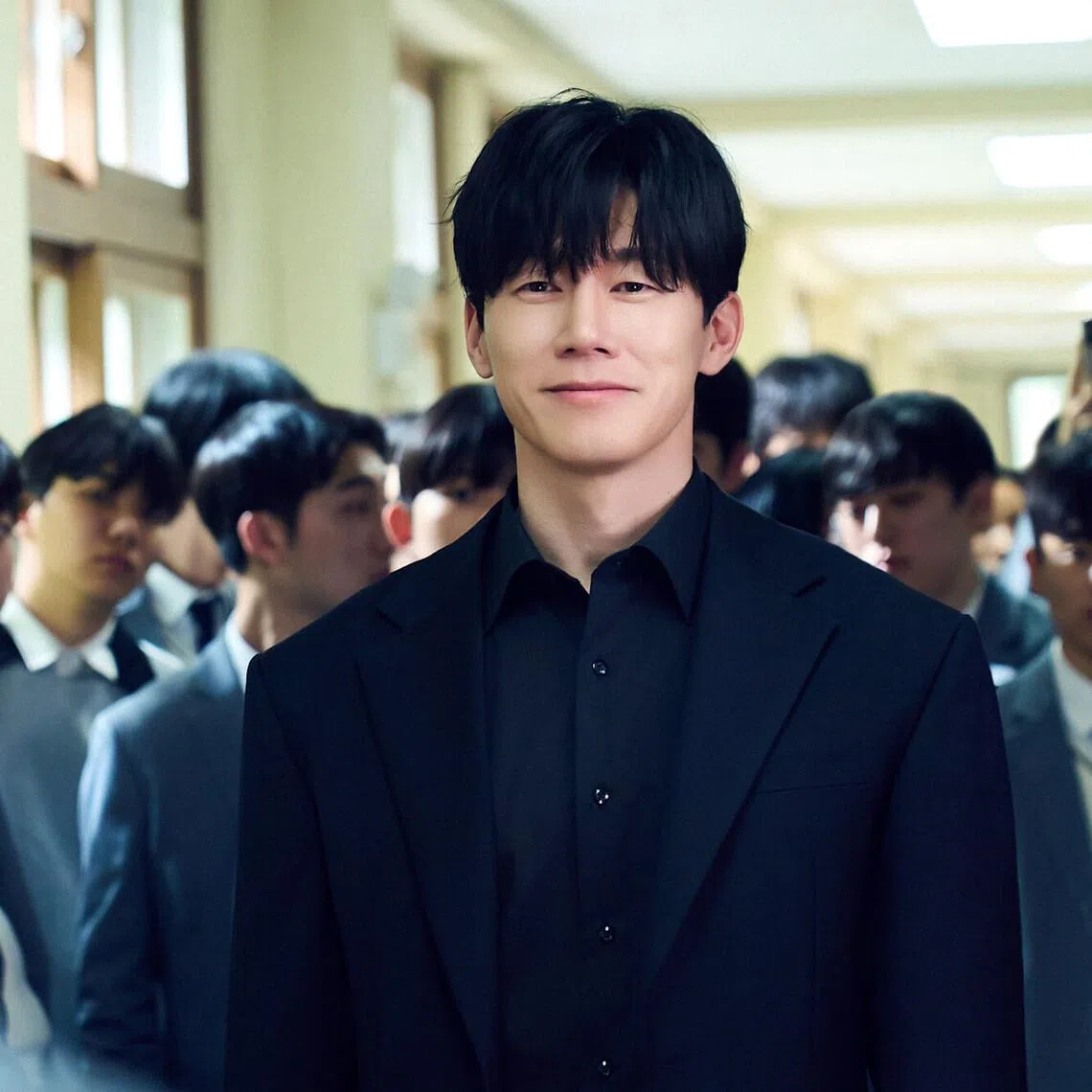 Kim Moo-yul stars in K-drama Teach You A Lesson. 
