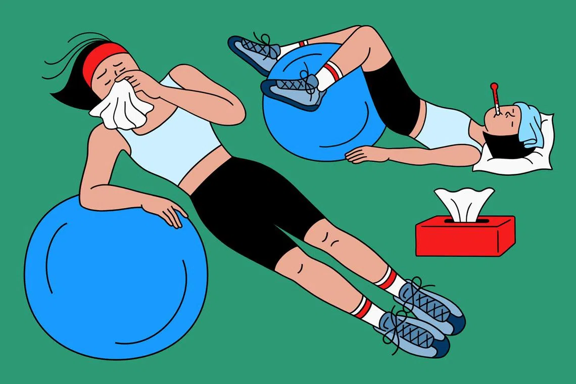 When you fall sick, NYT asked doctors how to know when it is best to refrain from exercise and when it is safe to return to your normal activities. 