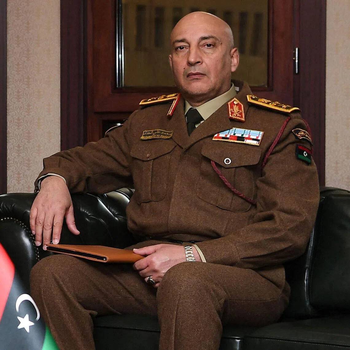General Mohammed Ali Ahmed Al-Haddad died in the crash, along with four other people, including the commander of Libya’s ground forces, and the director of its military manufacturing authority.