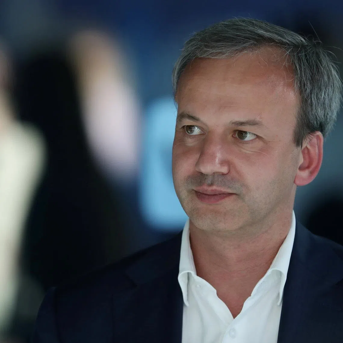 FILE PHOTO: Skolkovo Foundation Chairman Arkady Dvorkovich attends the St. Petersburg International Economic Forum (SPIEF) in Saint Petersburg, Russia, June 4, 2021. REUTERS/Evgenia Novozhenina/File Photo
