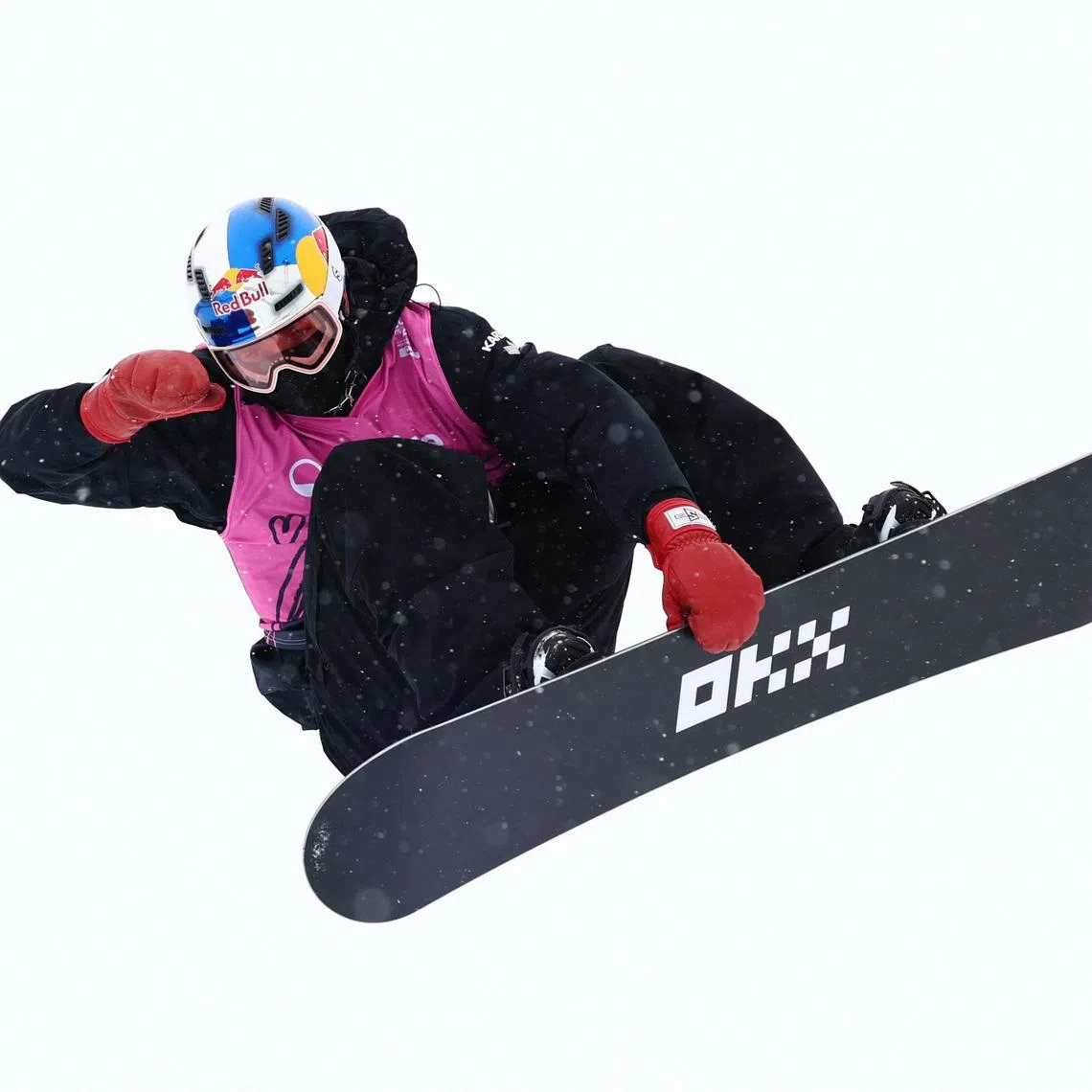 Snowboarding - FIS Freestyle World Championships - Men's Halfpipe - St Moritz, Switzerland - March 29, 2025 Australia's Scotty James during the Men's Halfpipe training REUTERS/Denis Balibouse