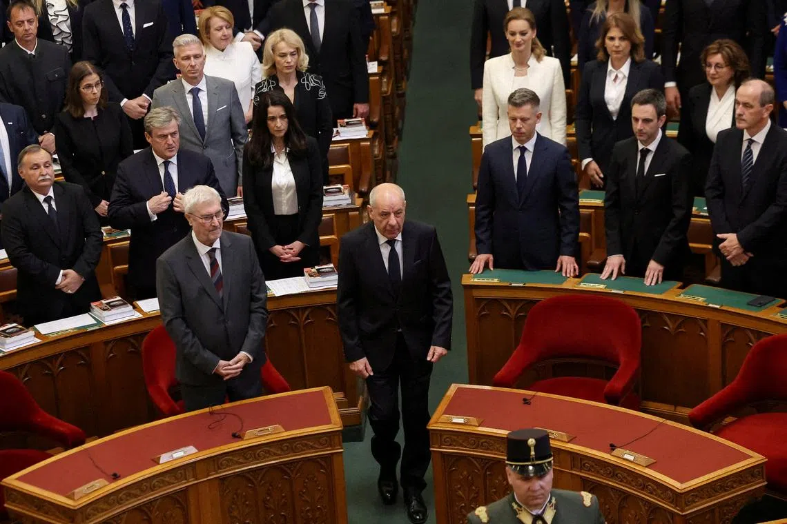 PM Magyar moves to oust Hungary's president, launch anti-graft office