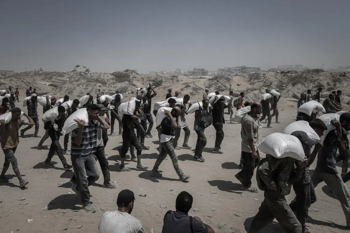Nearly 1,400 Palestinians have been killed in the Gaza Strip while waiting for aid since May 27.