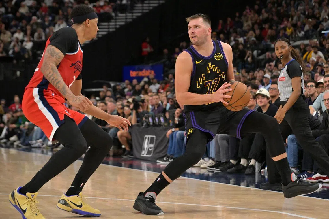 Luka Doncic, Los Angeles Lakers set to face improving Dallas Mavericks in NBA