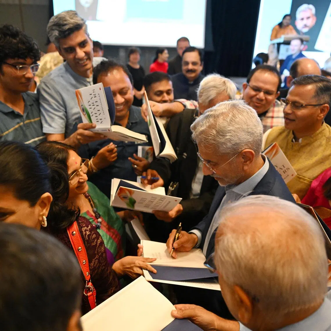 ST20240323_202426339521/ceindia/Shintaro Tay/
ISAS Distinguished Lecture by Dr Subrahmanyam Jaishankar at Pan Pacific Singapore on March 23, 2024. Dr Subrahmanyam Jaishankar, Minister of External Affairs, Government of India, gave a keynote address and took part in a discussion session chaired by Associate Professor Iqbal Singh Sevea, Director, Institute of South Asian Studies, National University of Singapore.