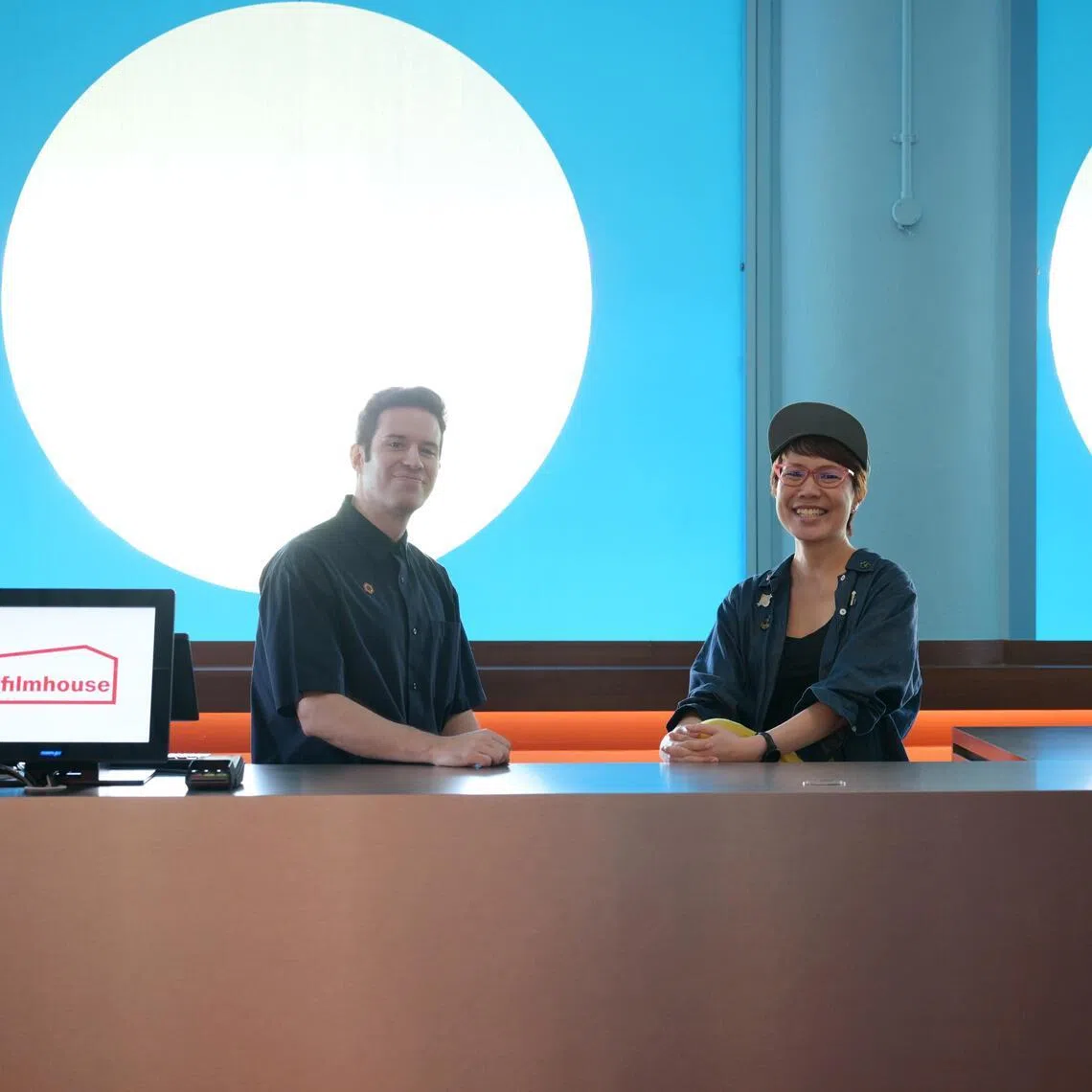 jofilm/ST20260201_202618400664/Ng Sor Luan/New indie cinema Filmhouse gives an exclusive first look for ST a few days before it opens. GM of Filmhouse, Sharon Tan, 41, and head of programming at Filmhouse, Walter Navarro, 45.

