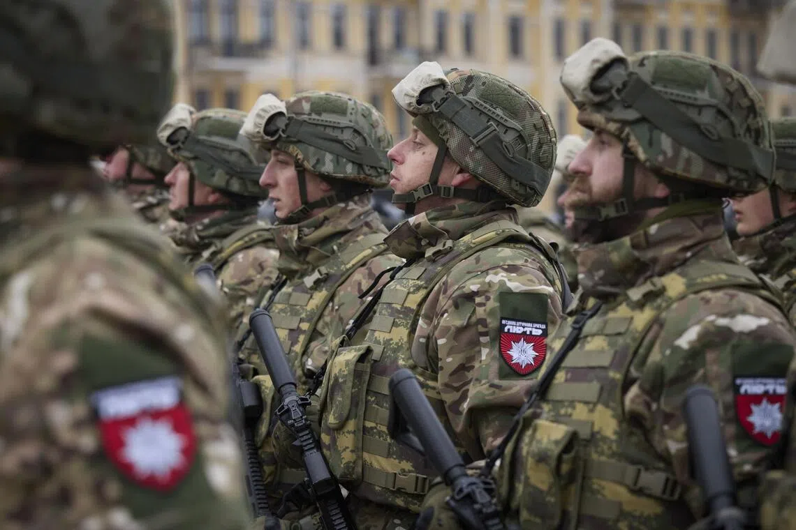 Russian troops entered Ukraine on Feb 24 2022, starting a war that led to destruction and a humanitarian crisis.