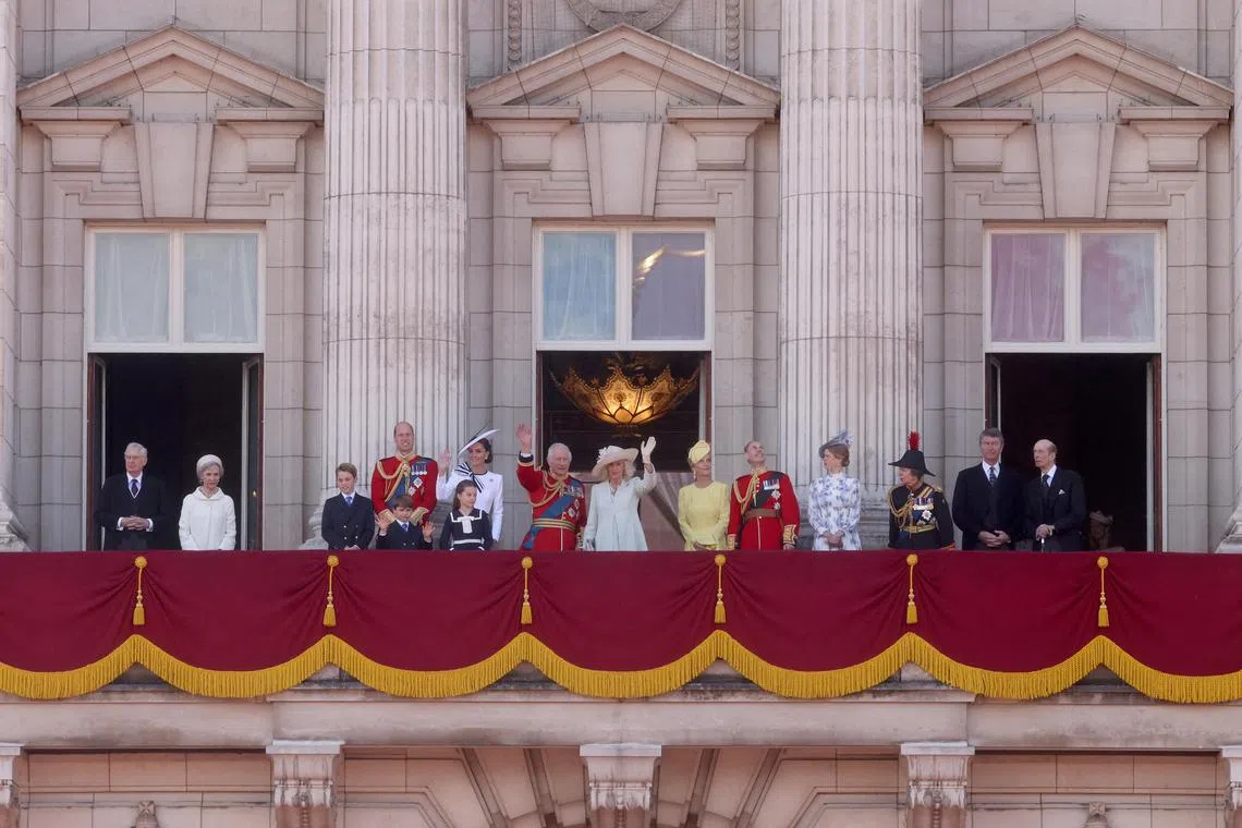 Visitors will not be allowed to stand on the balcony that the British royal family often poses on.