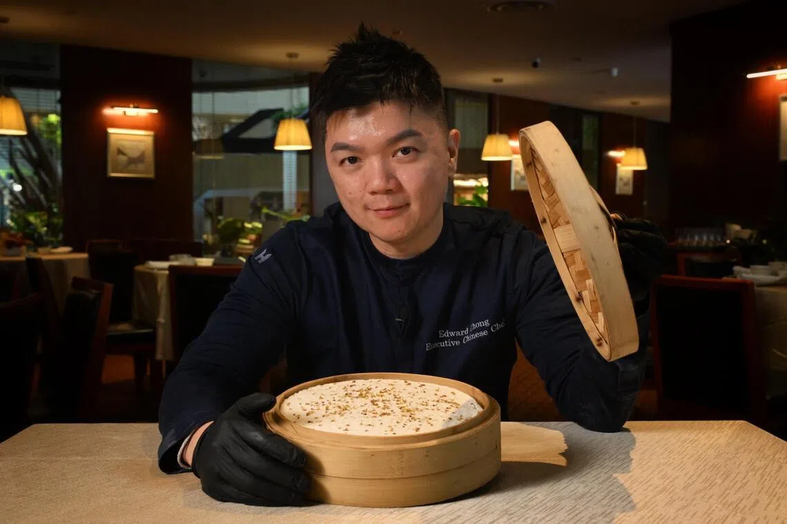 It took Chef Chong eight attempts to arrive at a right recipe for recreating osmanthus cake from C-drama Pursuit Of Jade.