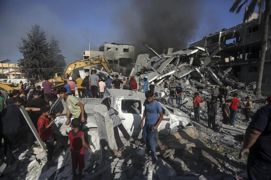 G-7 foreign ministers discussed how to revitalise peace efforts in the Middle East and the "day after" in the Gaza Strip.