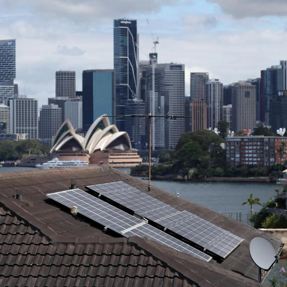 Residential properties in Sydney, Australia, on March 12, 2025. 