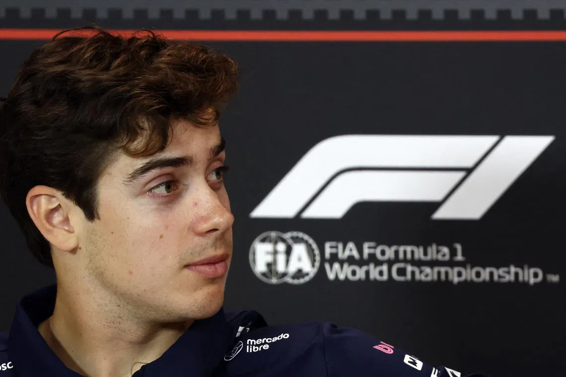 Colapinto starts from zero at Alpine after Williams debut | The Straits ...