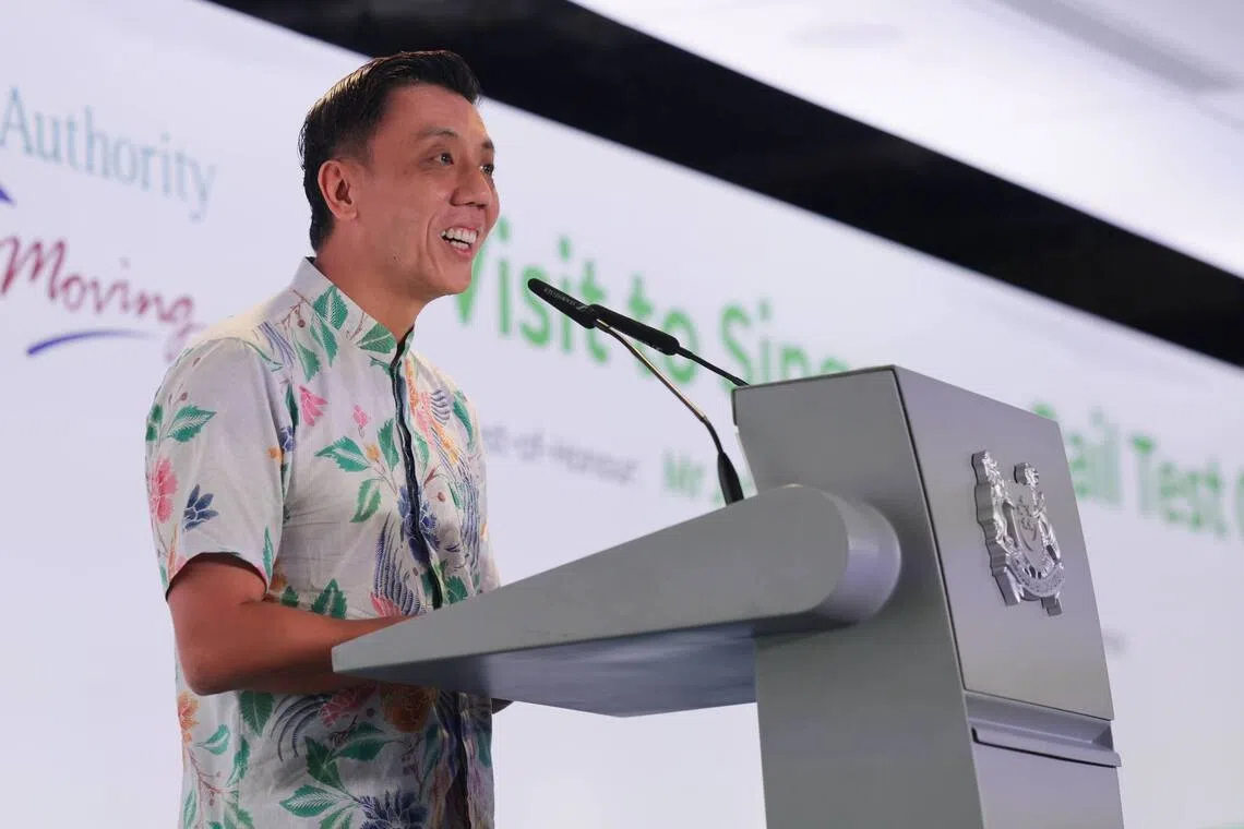 Transport Minister Jeffrey Siow said the stations will serve residents and workers across the western industrial estates and substantially improve connectivity to the rest of the island.