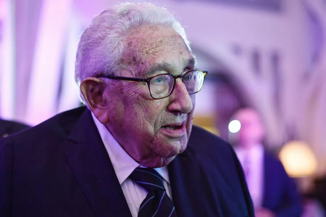 President Tharman Shanmugaratnam said Dr Henry Kissinger had lived “a life of conviction”.