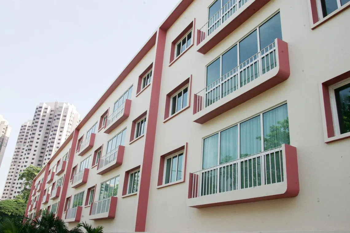 Located at 50 and 51 Tiong Bahru Road, Link Hotel Singapore comprises two four-storey blocks.