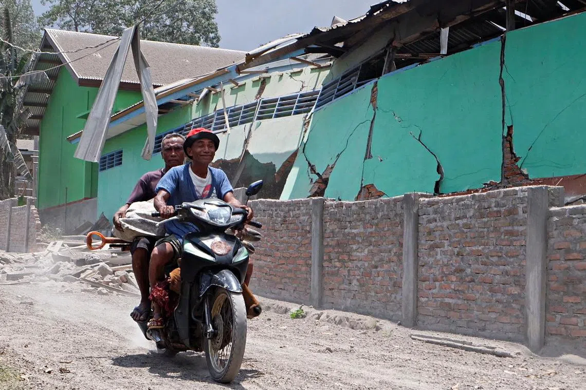 Residents from six villages have to be evacuated due to heightened volcano activity.