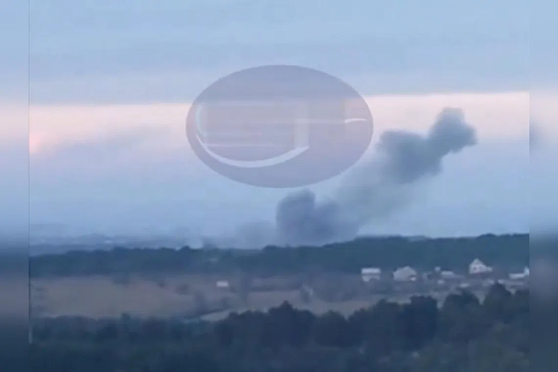 Ukraine said it targeted a Russian command post near the Crimean port city of Sevastopol.