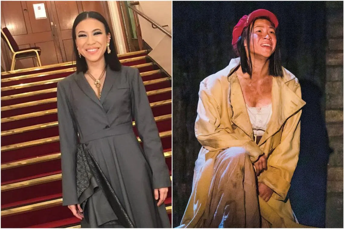 Singaporean Nathania Ong is playing the streetwise yet tragic Eponine in the famed musical Les Miserables.