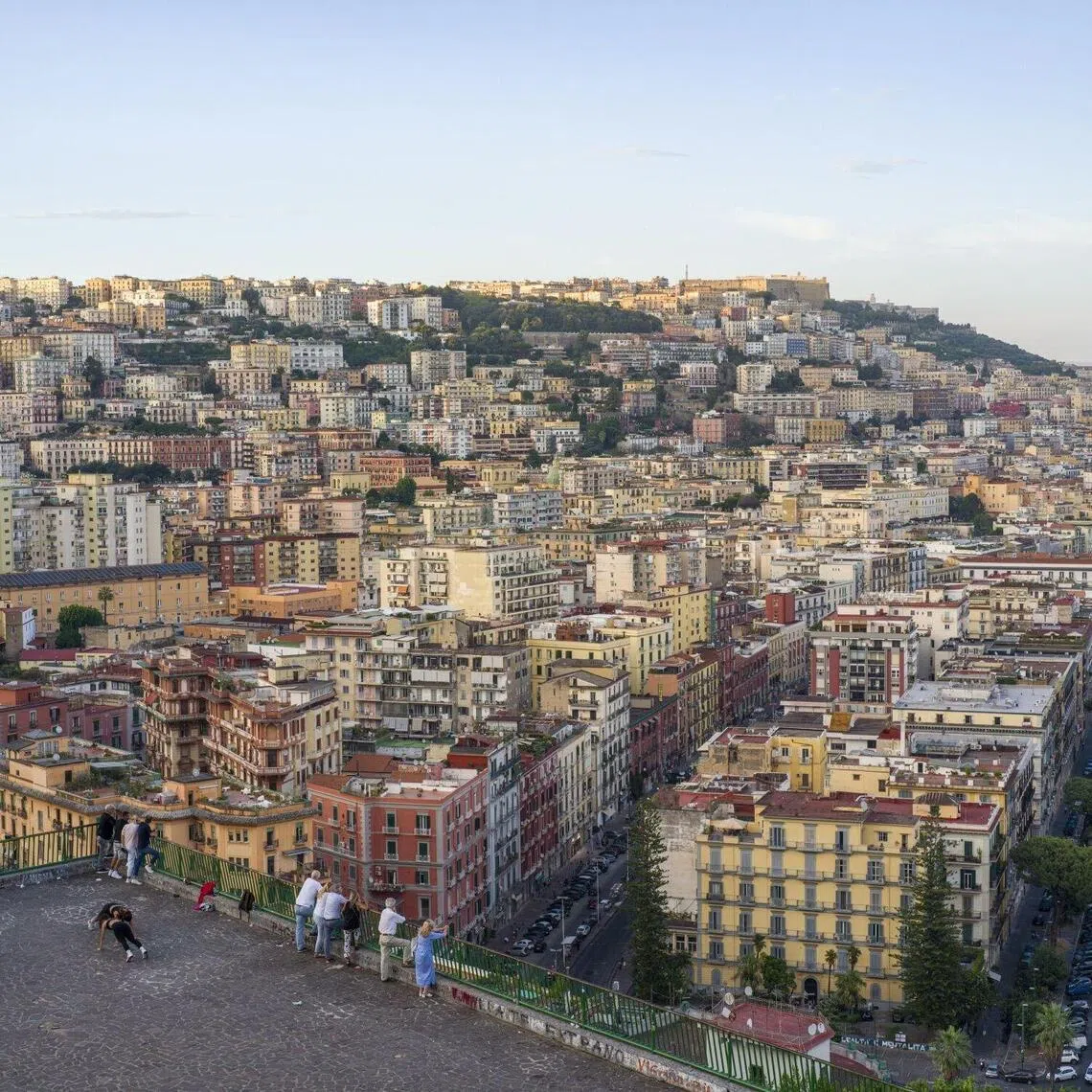 Buildings in Naples, Italy, on Wednesday, June 17, 2026.