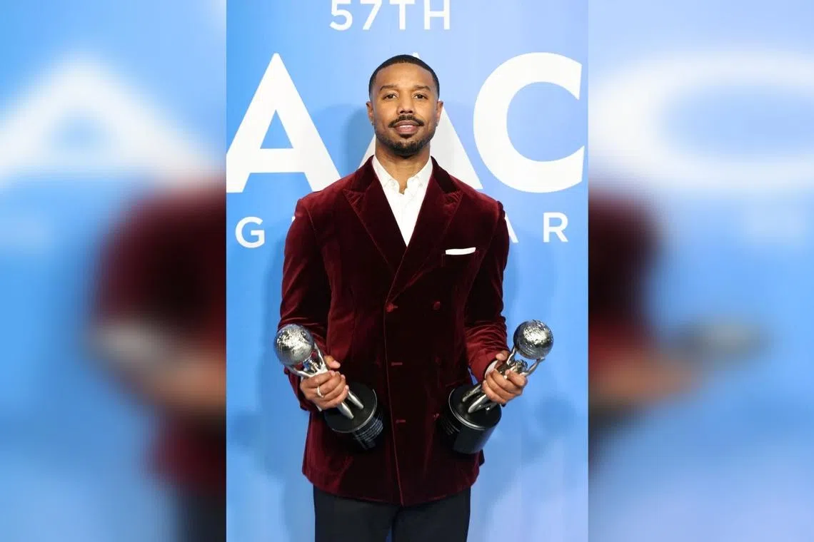 Michael B Jordan also won Outstanding Actor in a Motion Picture at the 57th NAACP Image Awards.