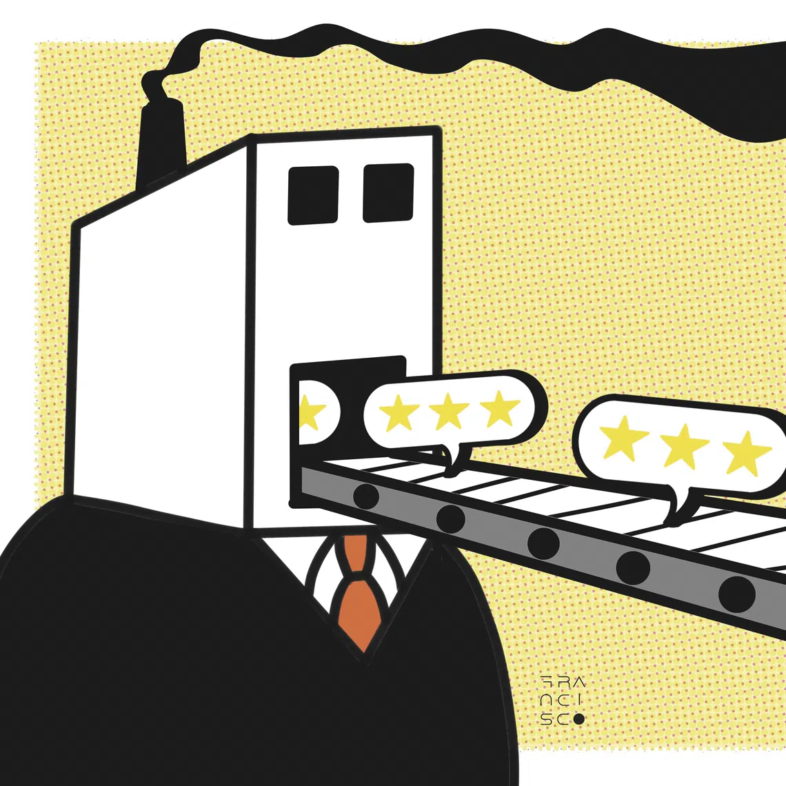 There are myriad ways businesses curate a favourable online presence.