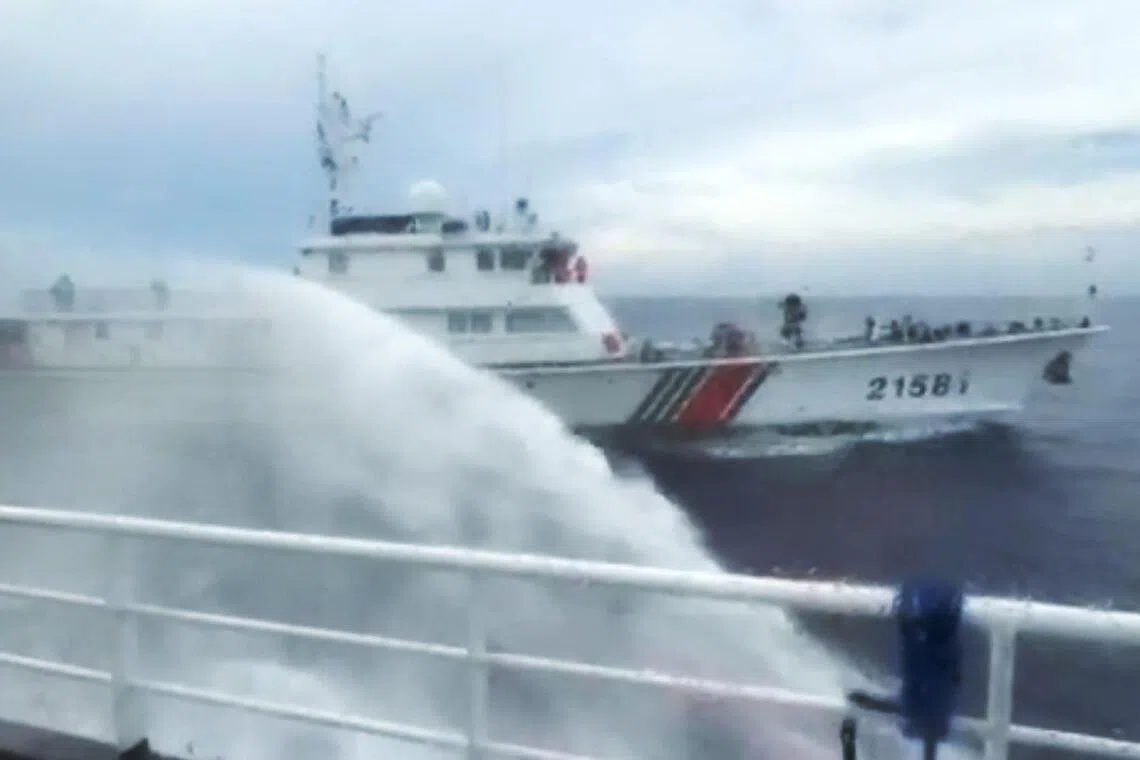 The exercises sought to push back against China’s sweeping claims over the South China Sea.