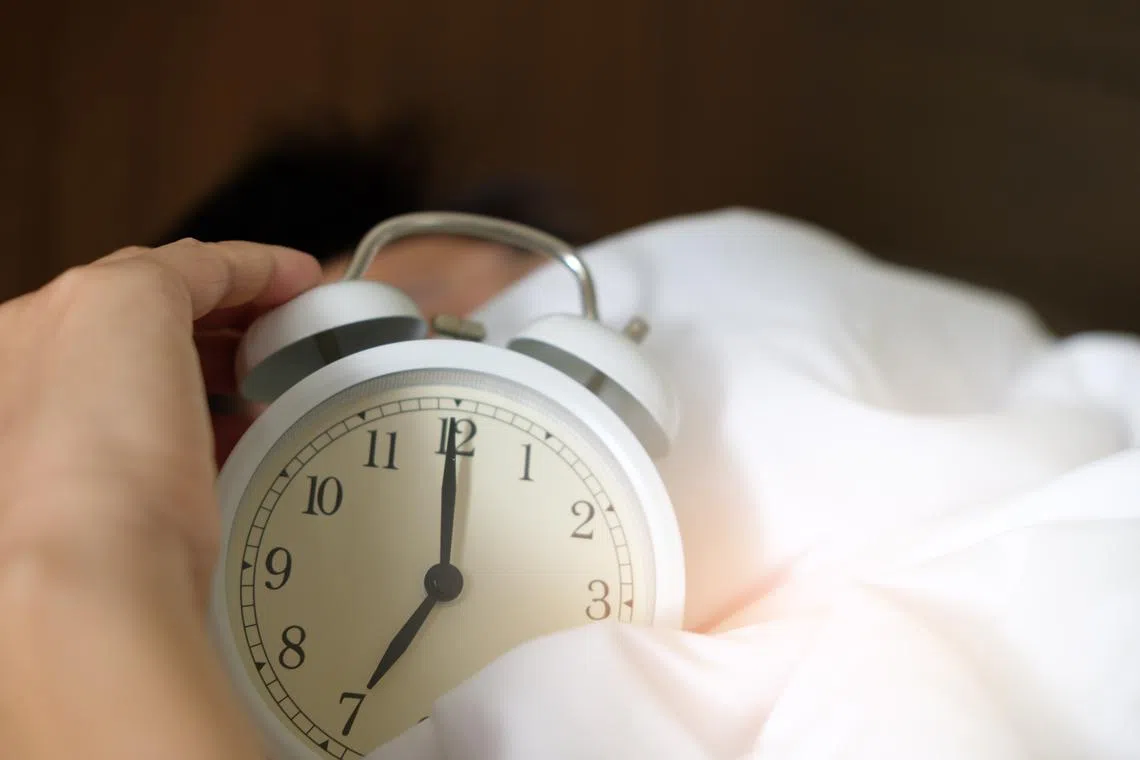 ST Podcasts' Health Check on how to sleep better in Sleep Health Tips playlist.