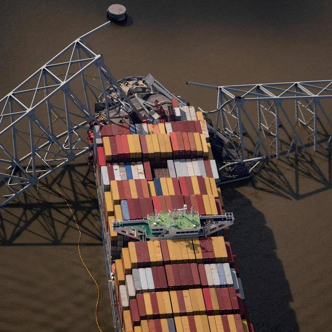 Six workers on the deck of the bridge, all Latin American immigrants, fell to their deaths.