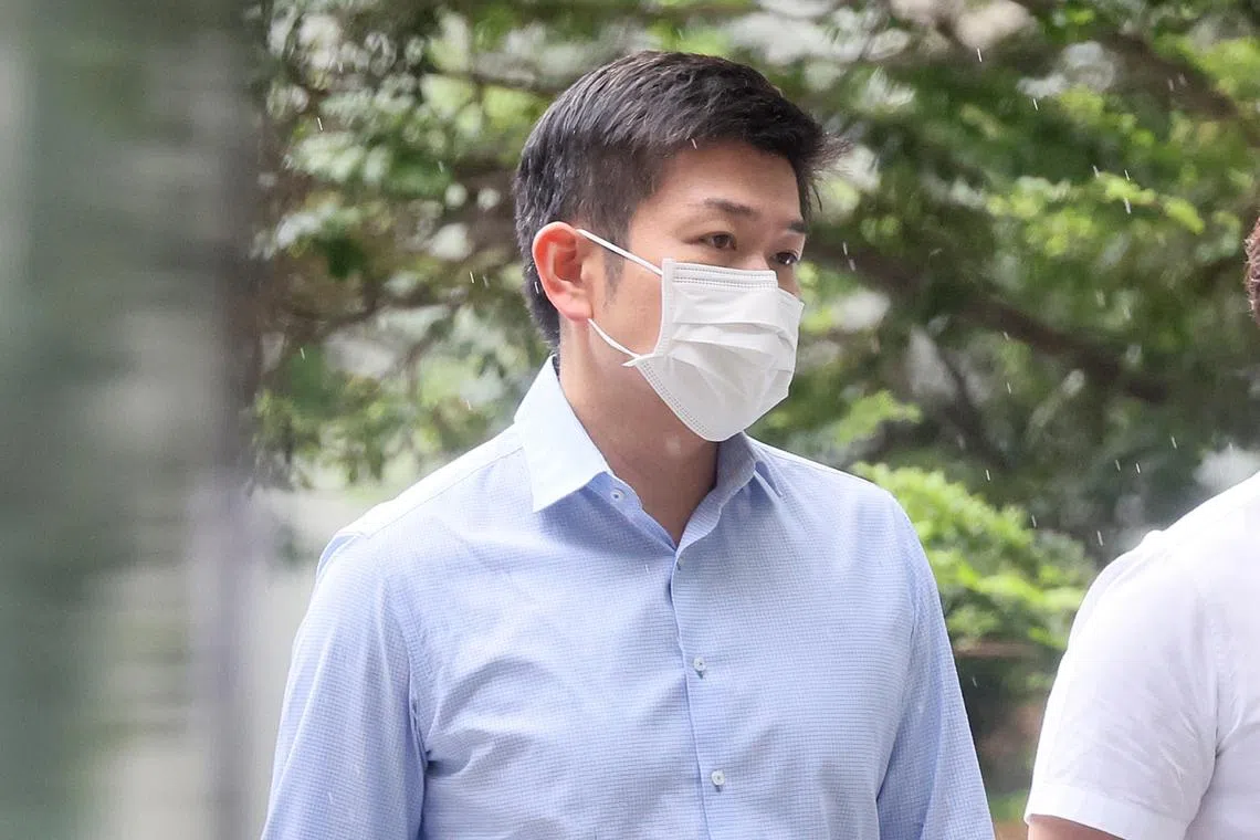 MFA said that Gilbert Oh Hin Kwan has been on no-pay leave while investigations are ongoing.